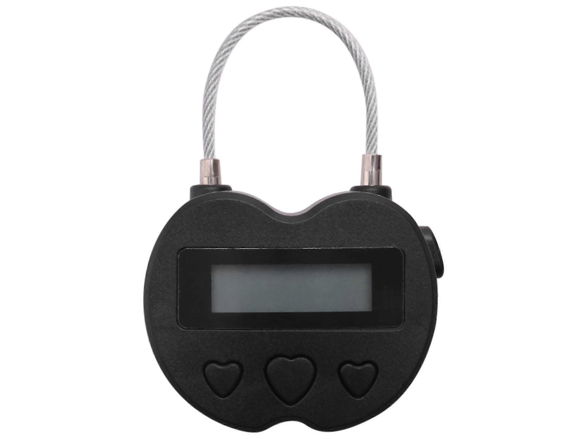 Cadeado Eletrônico com Visor LCD e Temporizador BRILVIBERA
