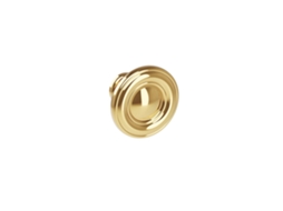 Puxador para Móvel Diâmetro 35mm em Zamac Banhado a Ouro Conjunto de 6 HARDWAREXCHANGE