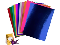50 Folhas Coloridas Com Glitter, 3 X 30, 5 Cm, Papel., Cartolina Com Efeito Folha De Alumínio, 20, Brilhante