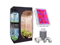 Kit De Tenda De Cultivo, Ambiente De Crescimento Interno, Kit Hidropônico Completo, 2 Em 1, 800w Traje