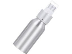 Frasco Spray Alumínio E Pp Recarregável 60 Ml Para Névoa Fina.
