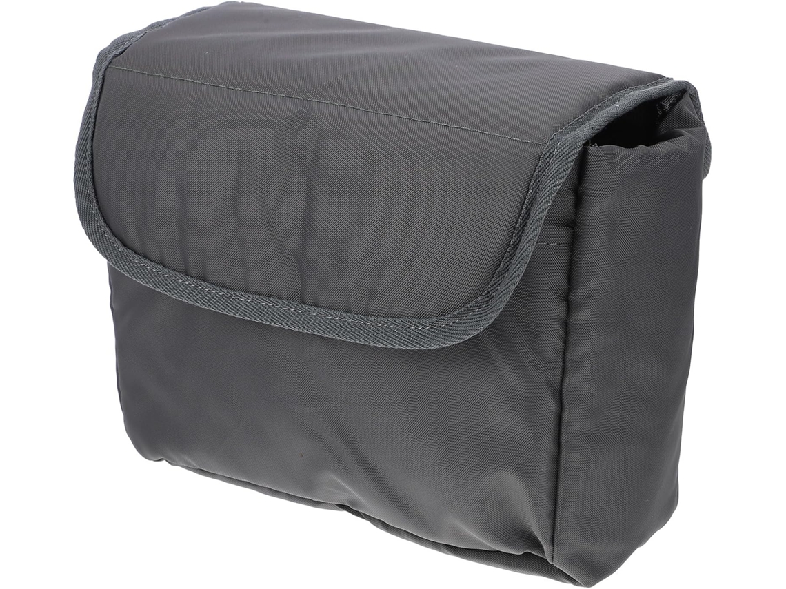 Estojo Protetor Para Câmera Dslr, Nylon Acolchoado Preto, Portátil E Durável, Com Compartimento Interno