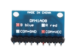 Kit de 4 Módulos Led Azul de Ânodo Comum para Breadboard com S/MARCA