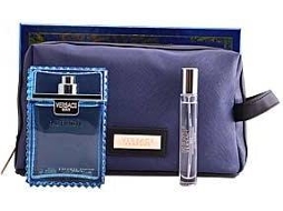 Coffret VERSACE Eau Fraiche Edt Edt Spray Spray 100 ml + 10 ml + Saco Azul