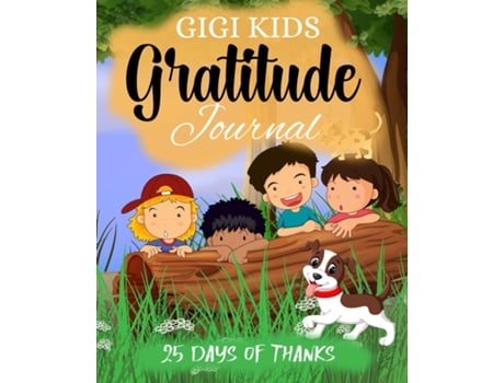 Livro GIGI Kids gratitude journal de Espinoza (Inglês)