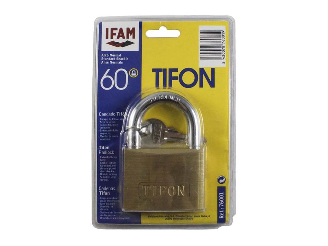 Candado laton 60mm a/normal