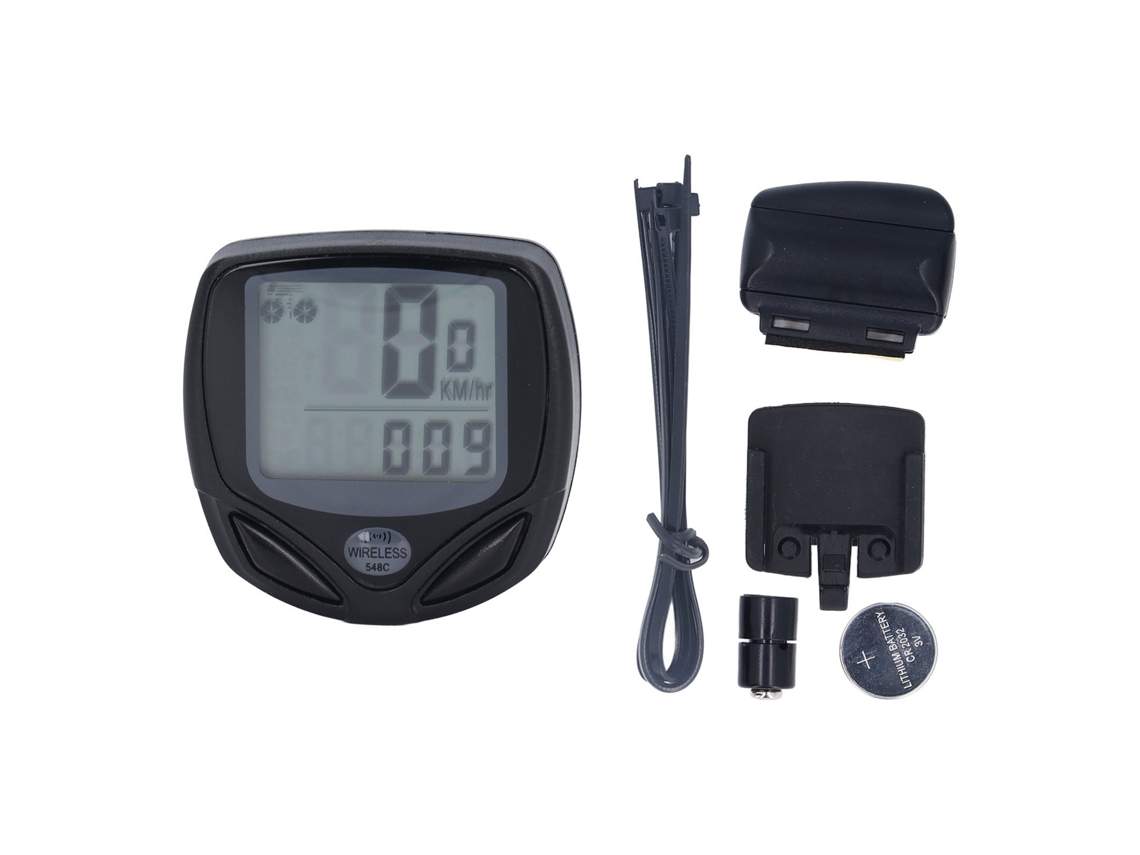 Computador De Bicicleta Sem Fio Com Display Lcd Iluminado Impermeável Velocímetro Odômetro Para Ciclismo