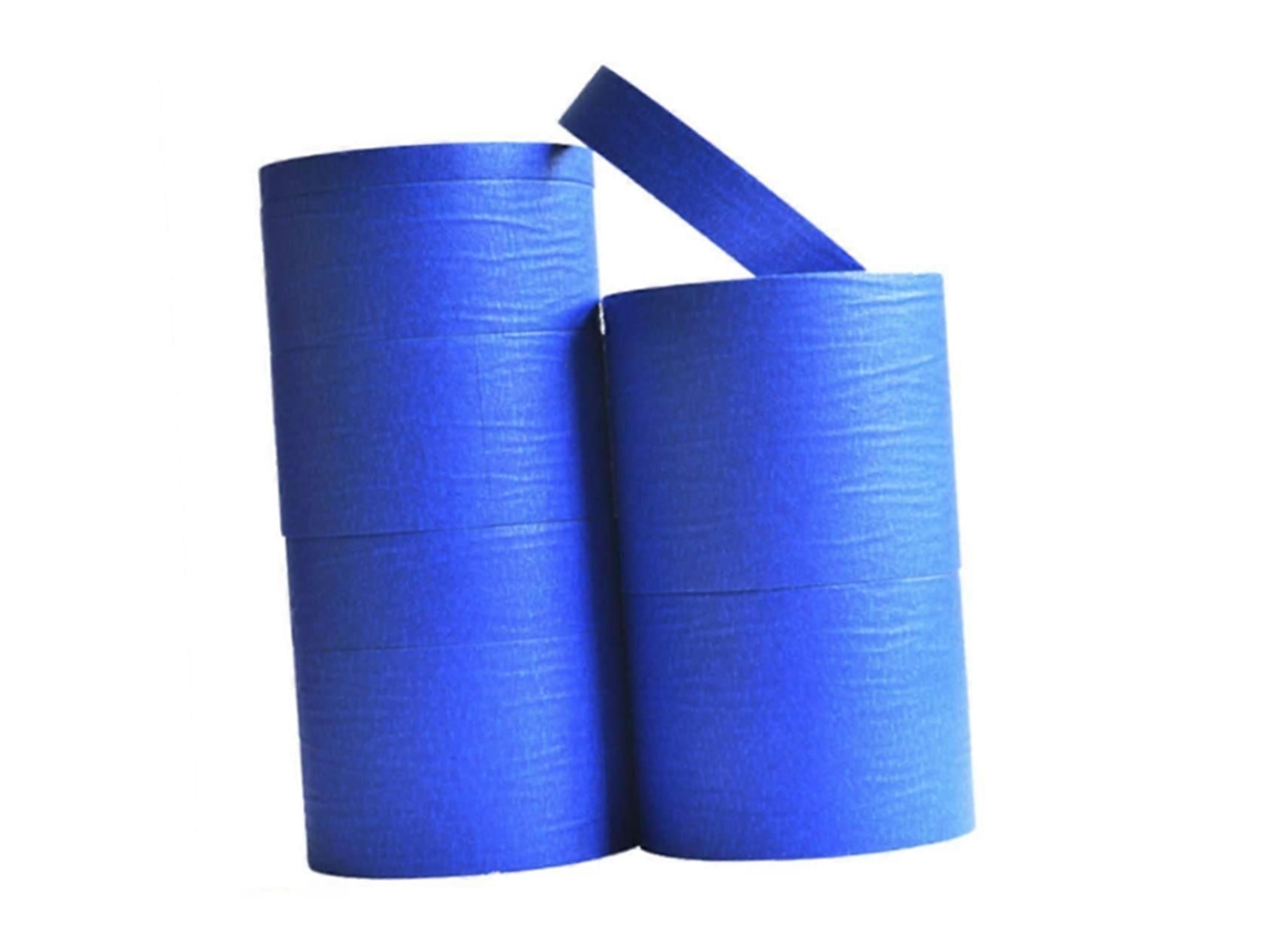 Fita Adesiva Azul para Pintura, Fácil de Usar, Ideal para Impressoras. Fita Adesiva Flexível Azul para Pintura. GOKOCO
