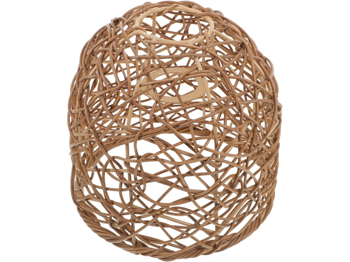 Luminária De Teto Moderna Em Rattan Trançado Para Cozinha.