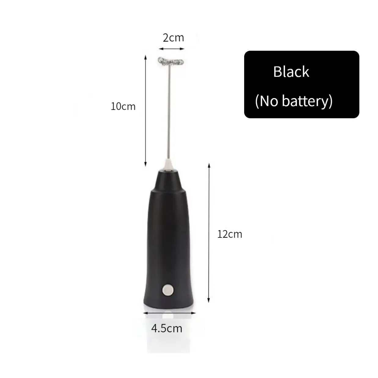 1 Peça Espumador De Leite Liquidificador Portátil Espumador Cafeteira Batedor De Ovos Agitador De Cappuccino Mini Liquidificador Portátil Slowmoose