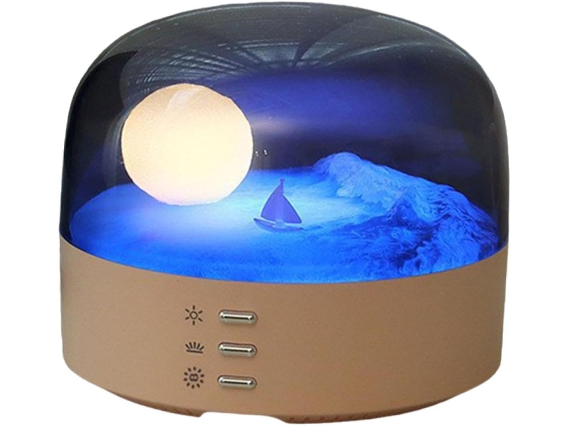 Luminária Noturna Decorativa Fenteer para Quarto, Cabeceira para Mesa ou Mesa de Apoio
