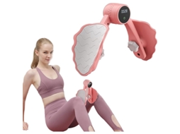 Exercitador De Piso Pélvico Para Mulheres, Treinador De Bunda Com Contador, Equipamento De Exercício De Coxas Internas Com 3 Ajustes