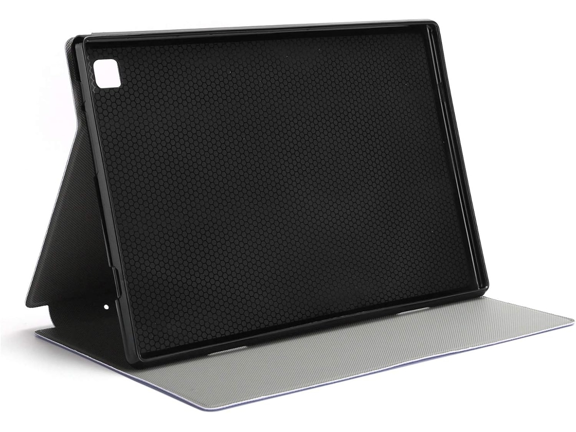 Capa Protetora Cinza para Tablet com Suporte Multiângulo e Design Macio Antiderrapante. SFUSHOS
