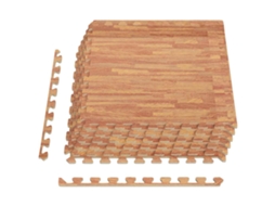 Maison Exclusive - Tapetes De Chão 6 Pcs 2,16 Espuma De Eva Grãos Madeira