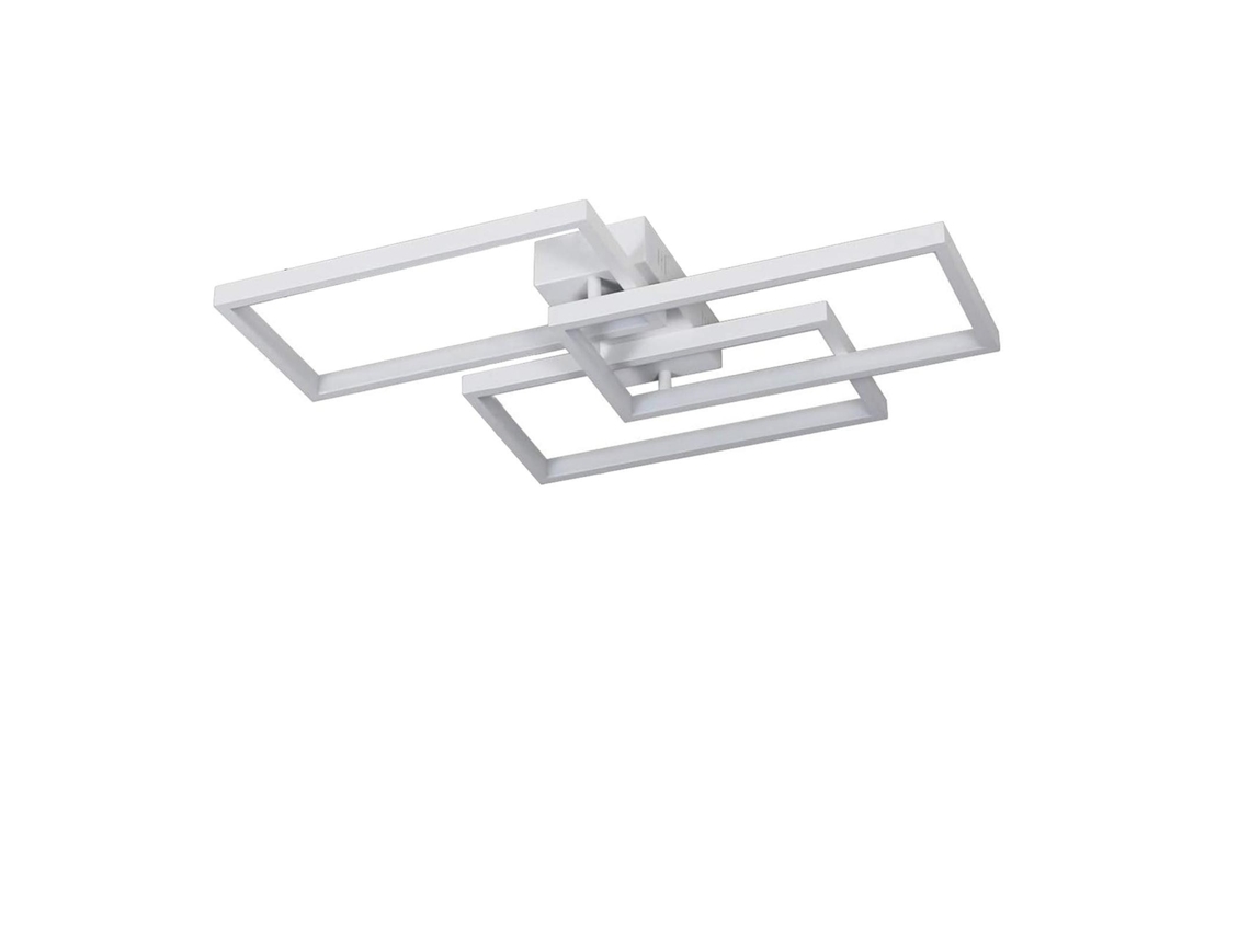 Zmh Luminária De Teto Led Regulável Com Controle Remoto De 63 W Para Sala De Estar
