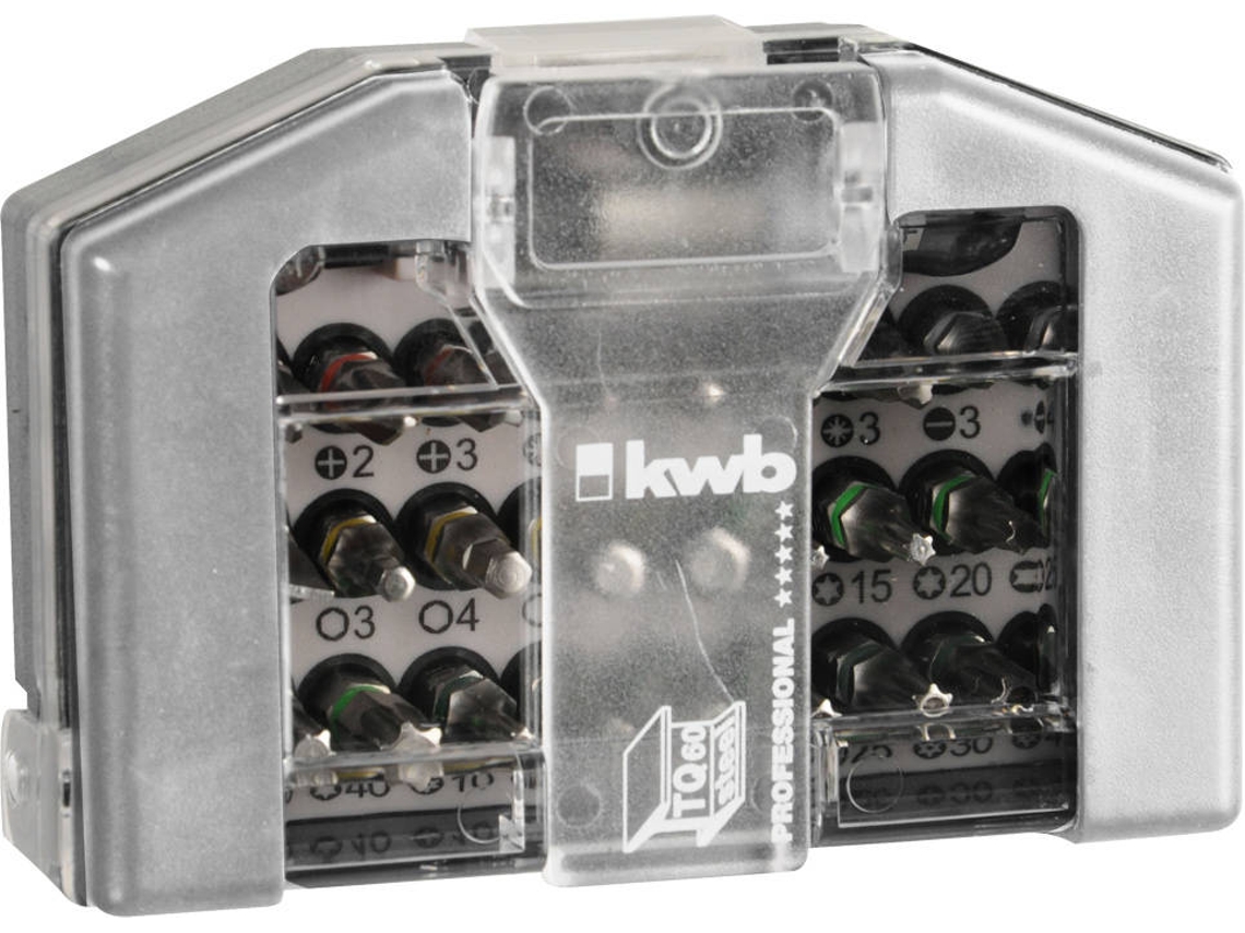 Conjunto de Pontas de Aparafusar KWB 118800 (32 peças)