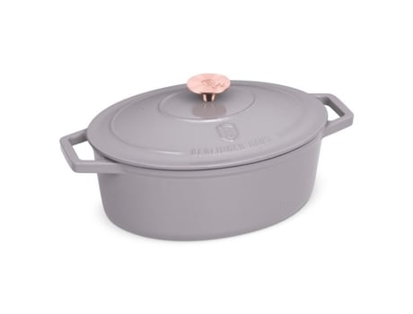 Frigideira De Ferro Fido Berlingerhaus Bh 6541 30 Cm Cor Taupe Superfície Resistente A Riscos