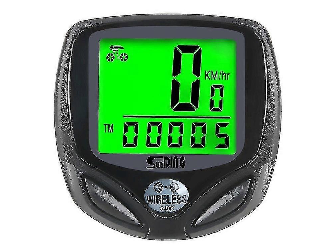Ciclocomputador Sem Fio, Lcd, Impermeável, Velocímetro