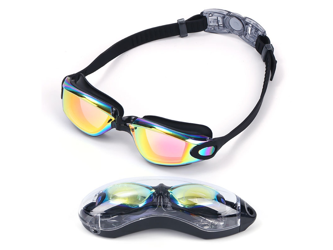 Conjunto de 2 Óculos de Natação Mergulho Proteção UV AQUAFORGE