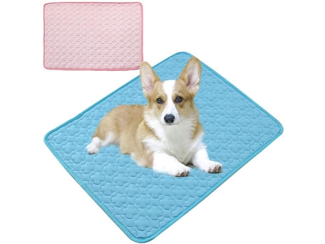 Conjunto de 2 Tapetes Refrescantes, para Cães e Gatos, 50x40 Cm, Multicolorido AQUAFORGE