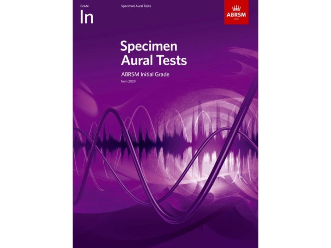 Livro Specimen Aural Tests, Initial Grade de Abrsm (Inglês)