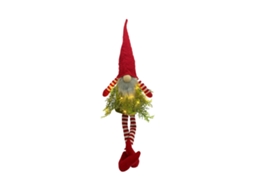 Decoração De Natal Laxiscreed Com Base De Tora E Efeito De Neve A Cair Para Árvore Festiva