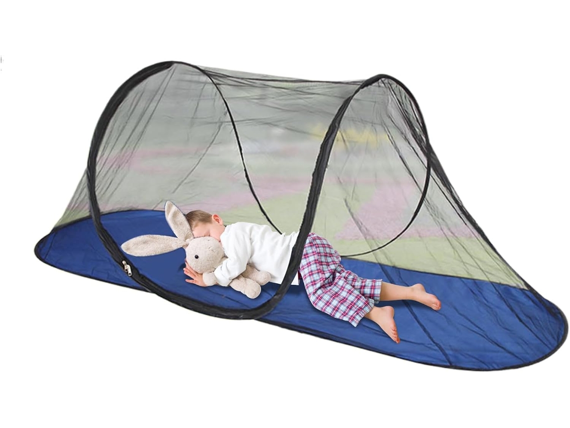 Tenda Portátil Genérica Impermeável Com Tela Mosquiteira
