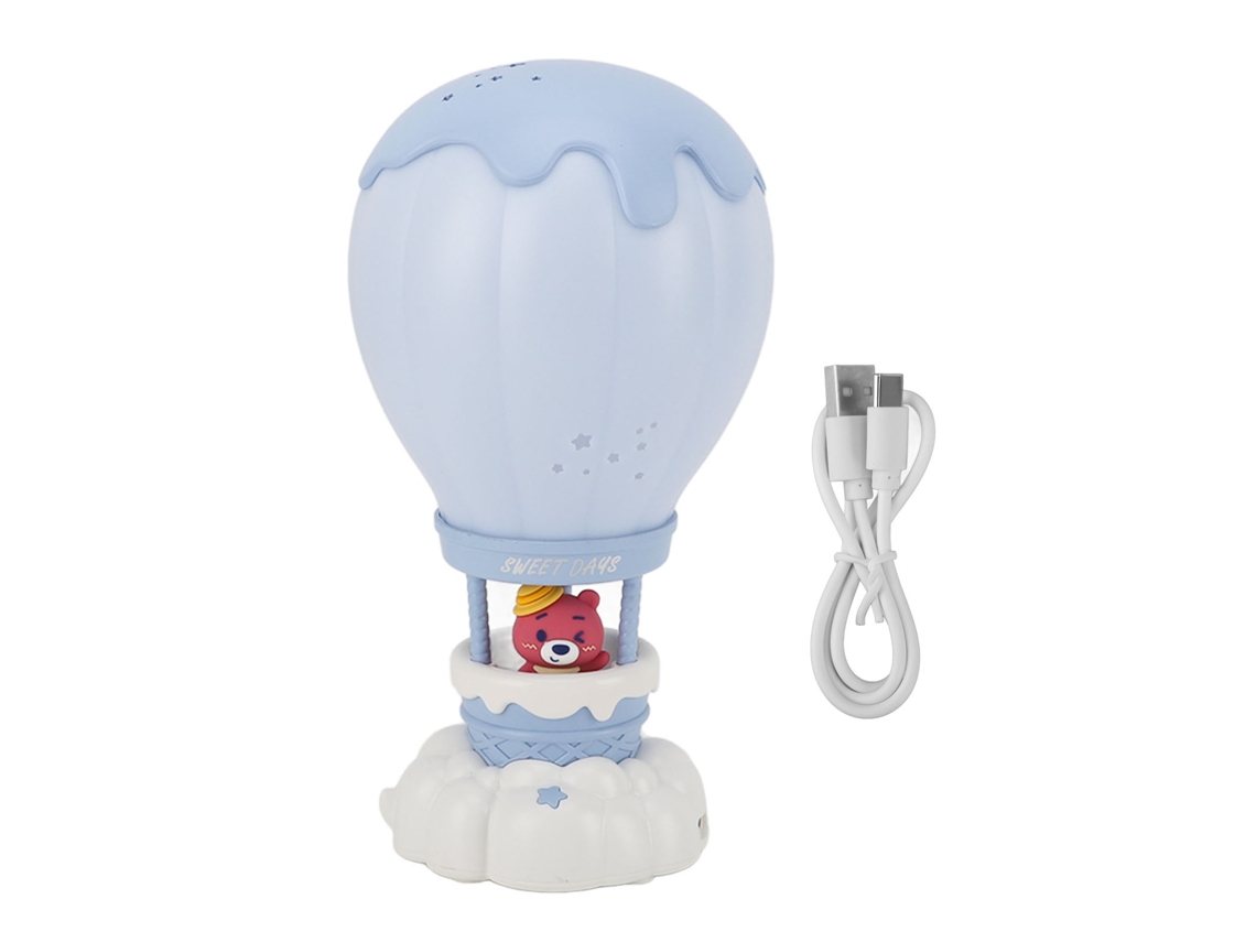 Projetor Estrelas Luz Noturna Dimmable Decorativa Presente Azul