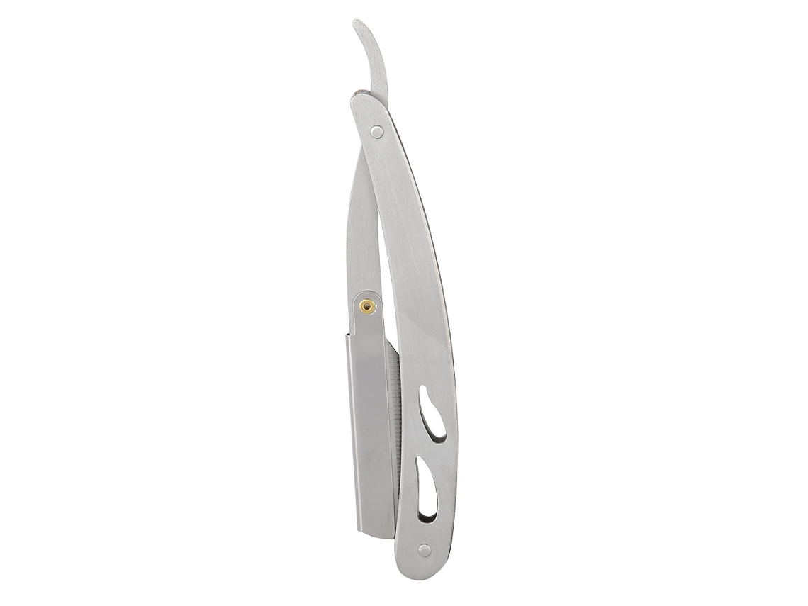 2026 navaja de Barbear de Acero Inoxidable Plegable Con Hoja Reemplazable para Barbeiros