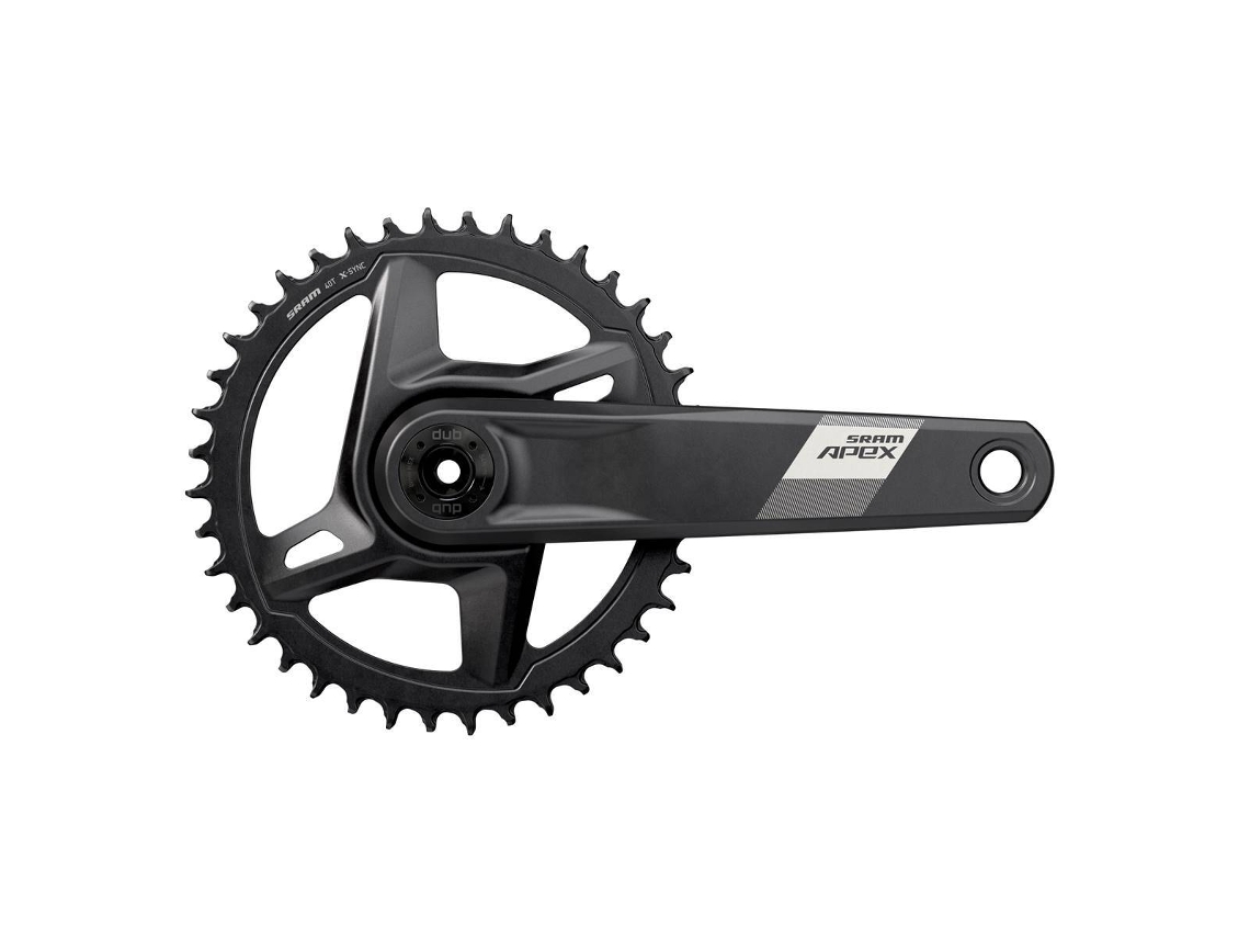 Pedaleira SRAM Apex D1 1X Dub Wide Dm