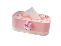 Caixa de Papel Higiênico Elevadora Cute Ajustável de Plástico com Desenho Animado para Quarto e Sala de Estar S/MARCA
