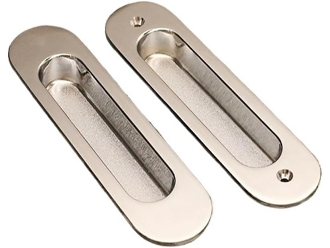 Fechadura De Porta Correr Estilo Europeu Retrô Chinês Para Armário Interno, Madeira, Dupla Face, Para Banheiro E Varanda