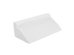 Travesseiro para banheira com acolchoamento macio, suporte cabeça pescoço, ventosas fixação, pvc branco | S/MARCA