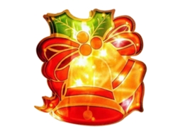 Laxiscreed Luz De Pendurar Natal Para Janela, Pequena E Decorativa, Sem Bateria, Efeito Festivo