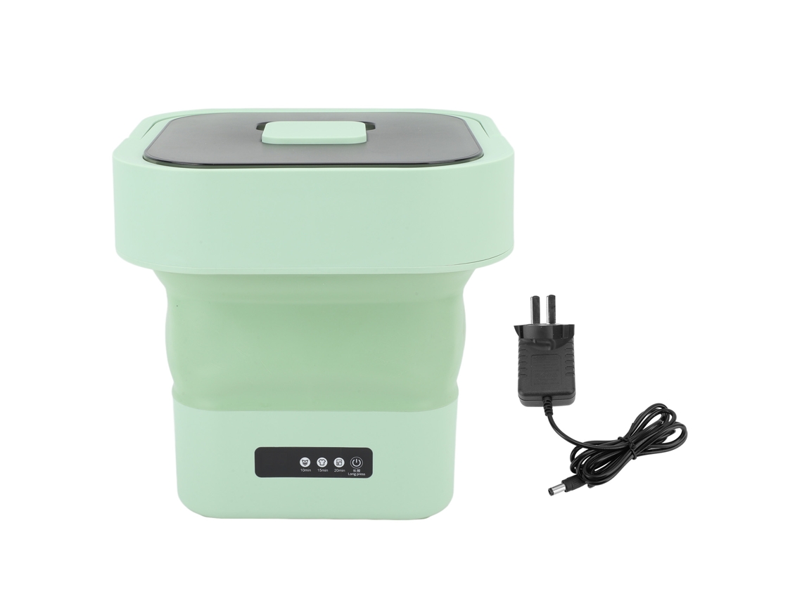 Máquina de Lavar Compacta e Dobrável 10l 100 240v Automática para Roupa Interior e Bebé LAXISCREED