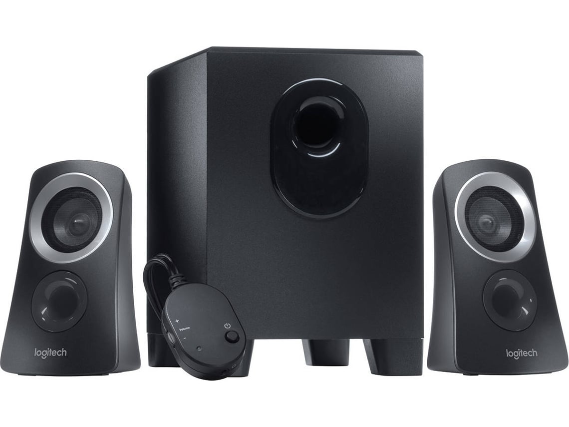 Colunas 2.1 LOGITECH Z313 (PC/PS4/Xbox/TV - 25 W)