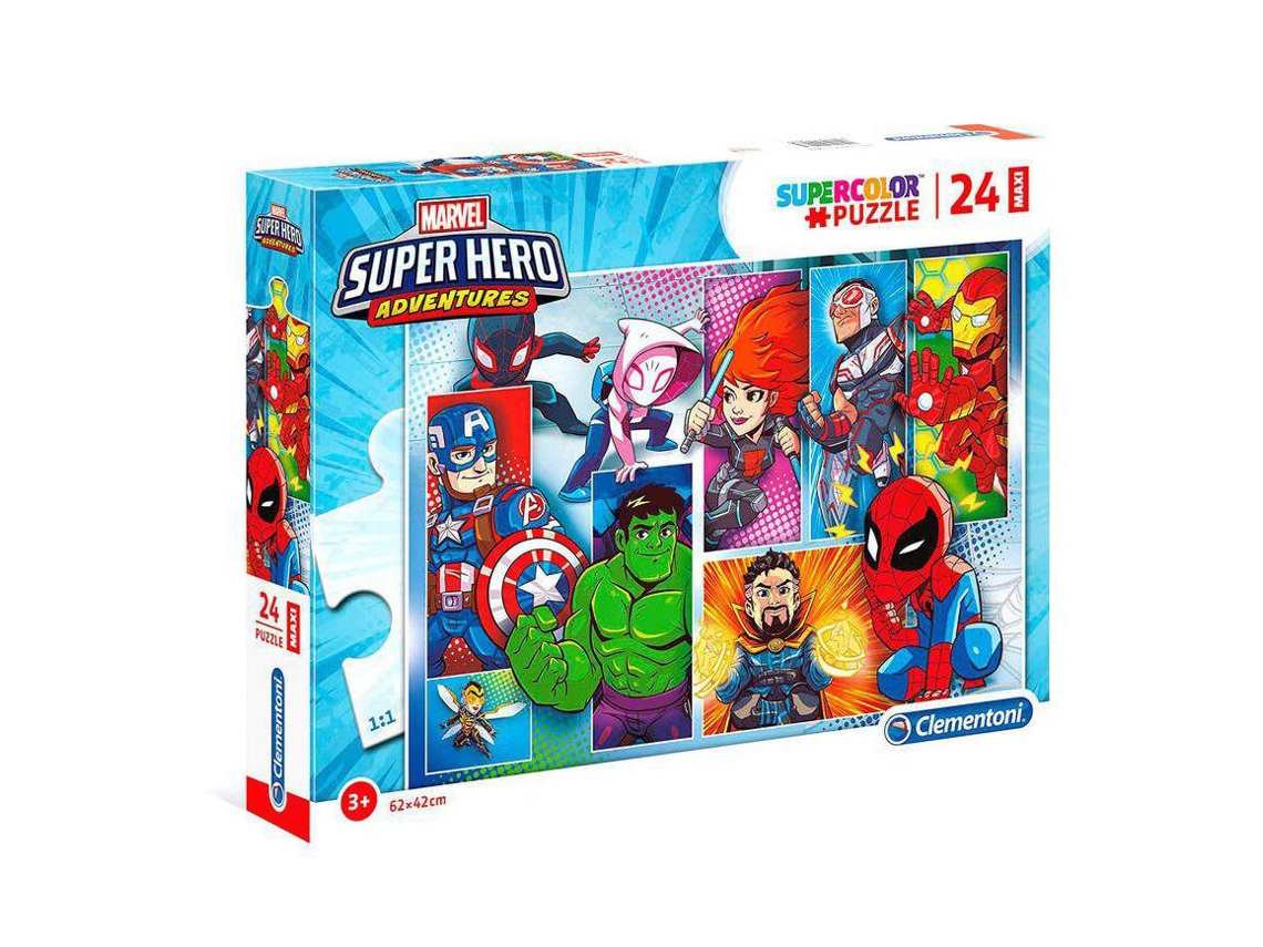 Clementoni Marvel Superhero Maxi Puzzle 24 Pieces