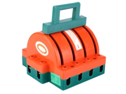 Interruptor Desconectador De Facas De Lançamento Duplo 4p Ac380v 100a Laranja-vermelho