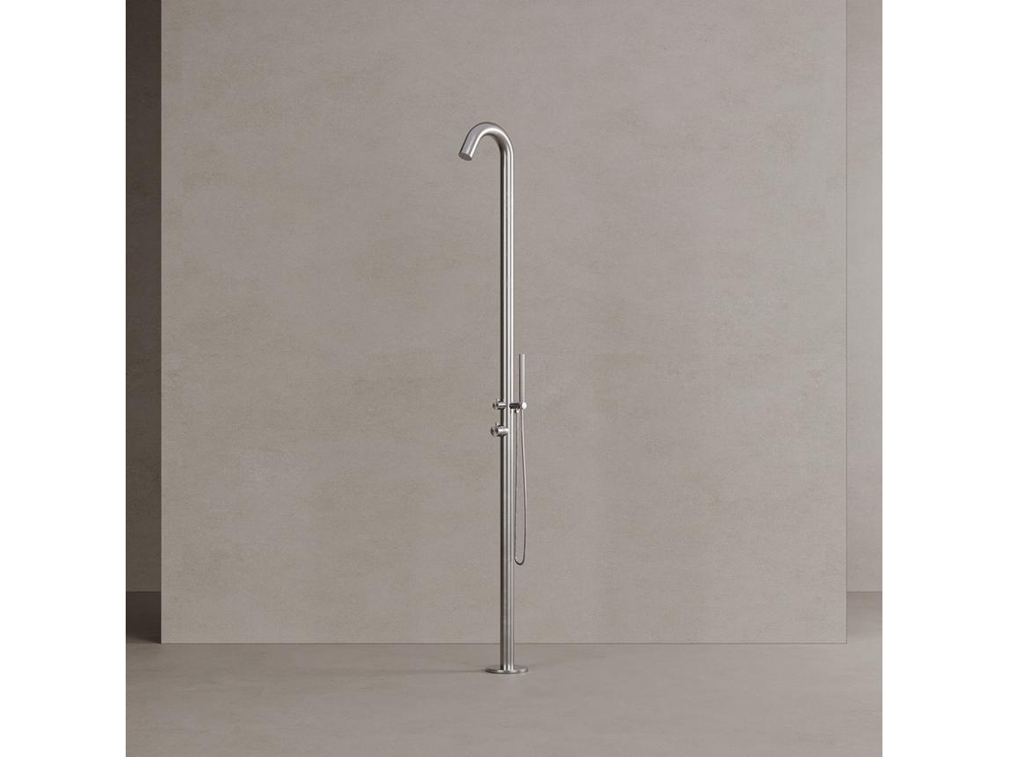 Chuveiro de Piscina SINED Doccia Alguero (Aço Inoxidável - 228,9x18x25 cm - Cinzento)