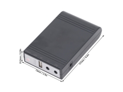 Laxiscreed Bateria Portátil 10400mah Para Câmeras E Roteadores Em Emergências