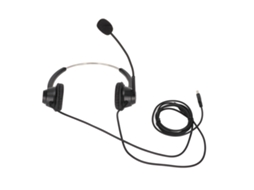 Aetheria fone de Ouvido Binaural Usb para Telemarketing com Ajuste de Volume Preto H360d usb