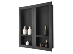 Conjunto De Nichos De Parede Para Duche 40x81cm Impermeáveis Tekmaquinas