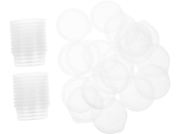 Caixa Organizadora Transparente Para 30 Peças De Miçangas Nuobesty, Mini Caixa Organizadora Para Hobbies.