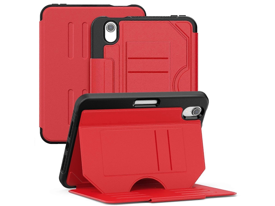 Capa Para Ipad Mini /(2021) Com Compartimentos Para Cartões, Pctpupu, Suporte Em Formato De U, Capa Para Tablet, Azul Marinho Slowmoose (2024)