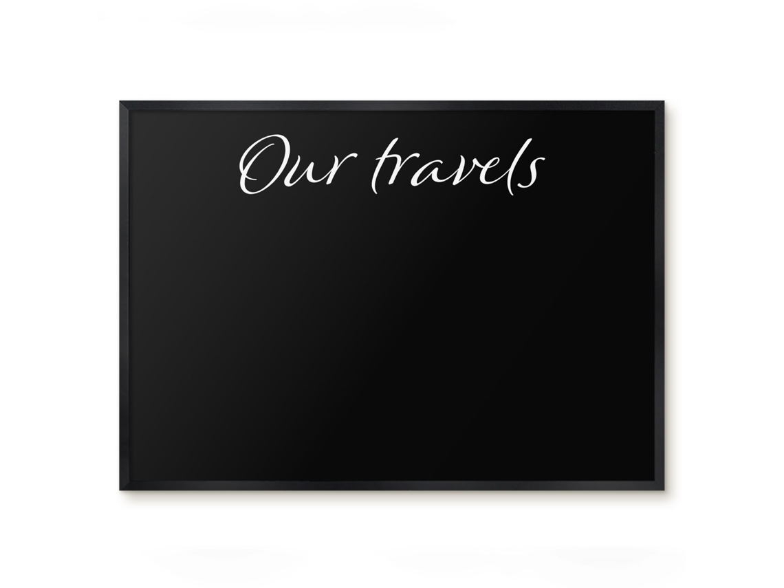 Magnetic Wall Board Our Travels For The Office Espelharte (70x50 Cm)