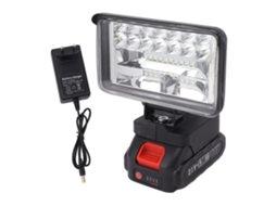 Lâmpada de Trabalho Led Super Brilhante com Cabeça Giratória Ipx Impermeável 1500mah para Exterior | S/MARCA