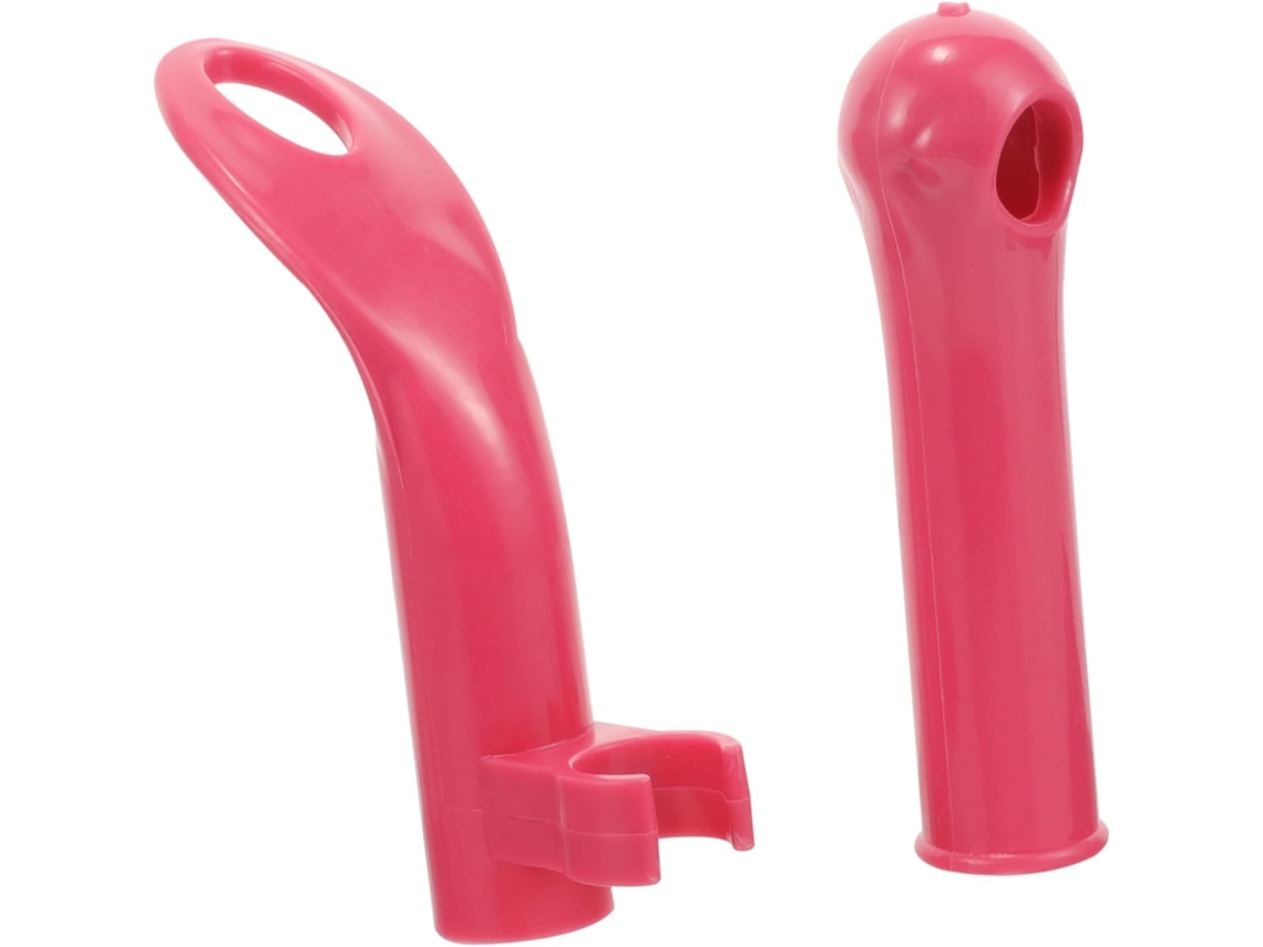 Cabo Para Pá De Lixo, 1 Conjunto, Plástico Rosa