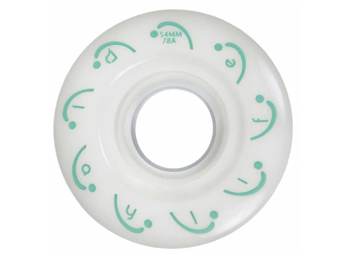 Rodas Patins Sunset Branco 54 Mm / 78Aplaylife