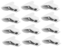 Conjunto de 12 alfinetes antiderrapantes para fixação de capas e colchas acolchoadas da Uonlytech.