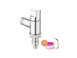 Grifo de Lavadora de Latón Con Válvula de Parada Automática, Montado En Pared, Anti fugas, para Baño, 4/6 Puntos, Resistente a La Oxidación A2